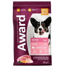 Award Adult Medium Dog (Индейка, курица), 2 кг