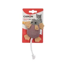 CAMON Мышь маленькая из джинса с кошачьей мятой, 8 х 5 см