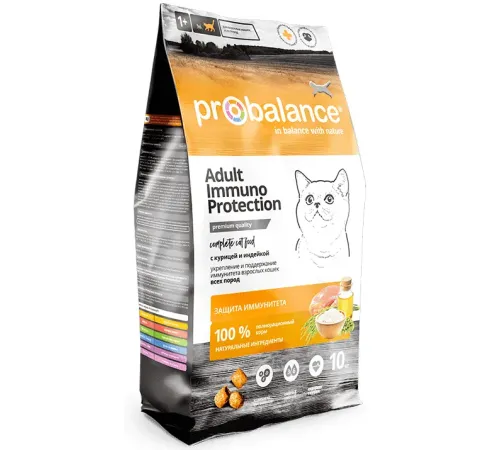 Probalance Cat Immuno Chicken & Turkey 10 кг