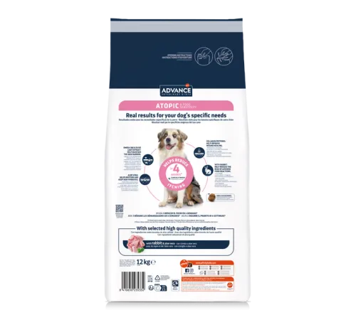 Advance Dog VetDiet Atopic Rabbit&Peas 3 кг