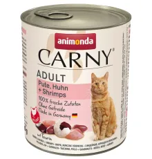 Carny Adult (с индейкой, курицей и креветками), 800 г