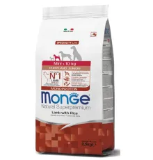 Monge Dog Speciality Puppy & Junior Mini (Ягненок, рис) 0,8 кг