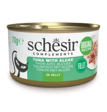 Schesir Complements Cat (Тунец, водоросли в желе), 70 г