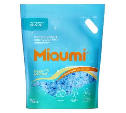 Miaumi Silica Gel Fresh Scented, 7,6 л