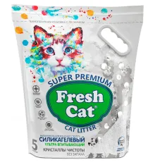 Fresh Cat Силикагелевый наполнитель Кристаллы чистоты, 5 л