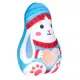 Fancy pets Игрушка для кошек Новогодний зайка, 11 см