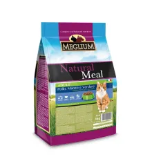 Meglium Cat Adult (Курица, говядина, овощи), 1,5 кг