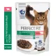 Perfect Fit для стерилизованных котов и кошек (Говядина в соусе) 75 г