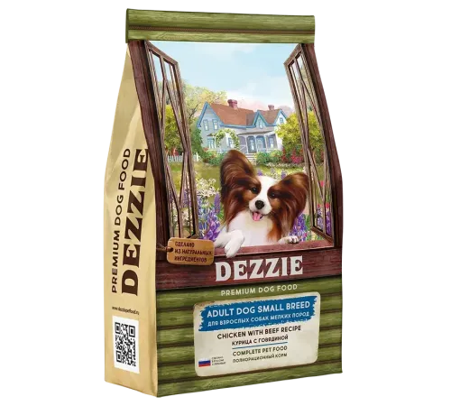 Dezzie Adult Small Breed (Курица, говядина), 3 кг