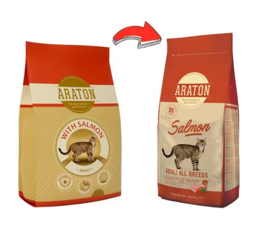 Araton Cat (Лосось и курица), 400 г