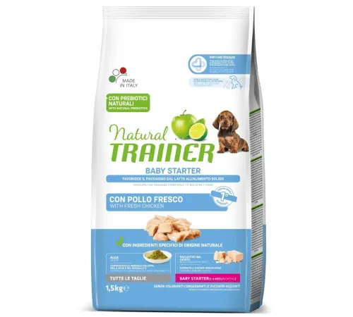Trainer Natural Baby Starter (Курица), 1,5 кг