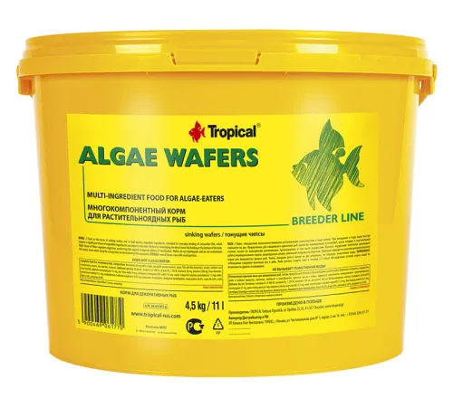 Tropical Algae Wafers Breeder Line, 4,5 кг