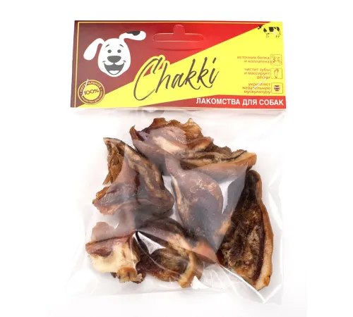 Чакки Губа говяжья резаная, 50 г