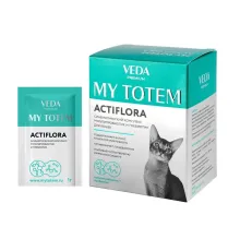 VEDA My Totem Actiflora Cинбиотический комплекс для кошек, 1 г