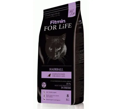 Fitmin For Life Hairball, 8 кг