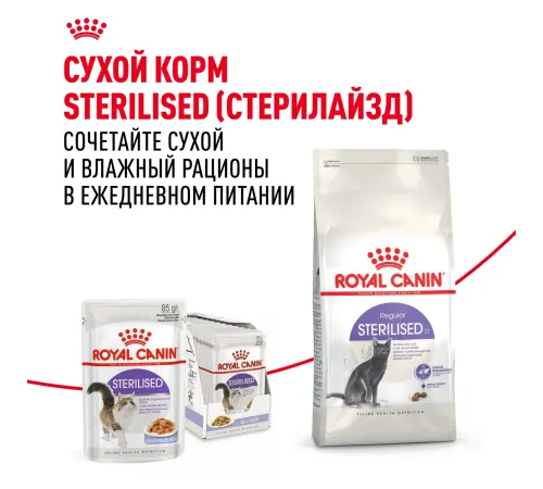 Royal Canin Sterilised (желе) 85 гр