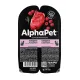 AlphaPet Superpremium Говядина и малина в соусе, 80 г