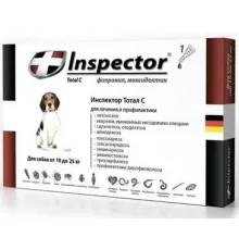 Экопром Inspector Total C для собак от 10 до 25 кг 2,5 мл