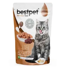 Bestpet Adult Cat (Печень в желе), 85 г