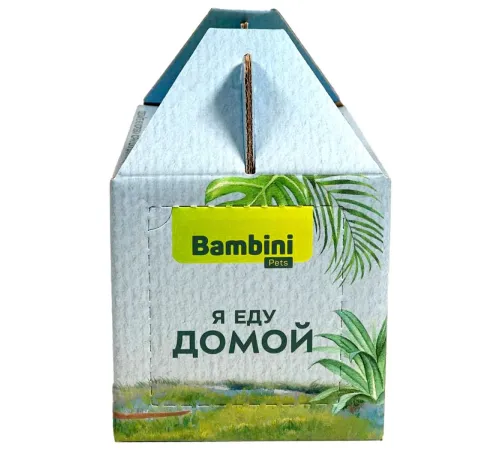 Bambini Pets Переноска-кормушка для птиц и грызунов, 1 шт