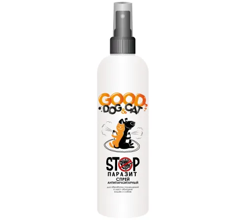 Good Dog&Cat Спрей для кошек и собак STOPПАРАЗИТ, 150 мл