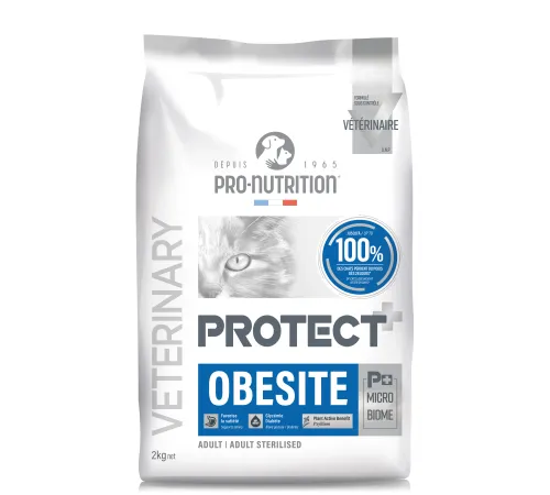 Flatazor Protect Obesite Cat, 2 кг