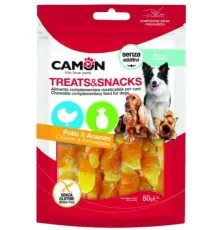 CAMON Снэки курица с ананасом, 80 г