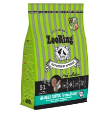 ZooRing Hairball Control Adult Cat (Индейка с цикорием), 400 г