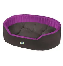 Ferplast Софа DANDY, черный/фиолетовый 65 х 46 х 17 см