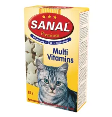 Sanal Лакомство для кошек премиум, 85 таб