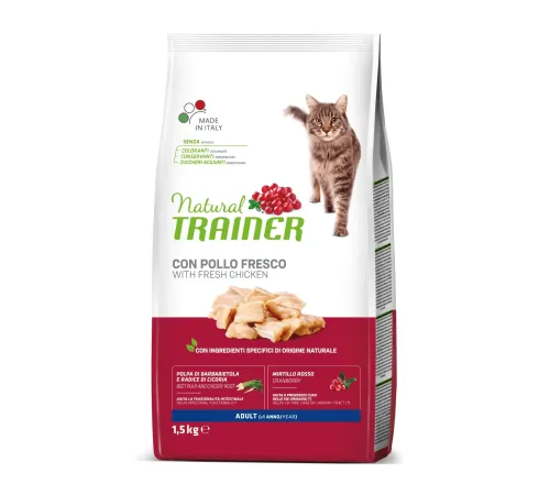 Trainer Natural Adult (Свежая курица) 1,5 кг
