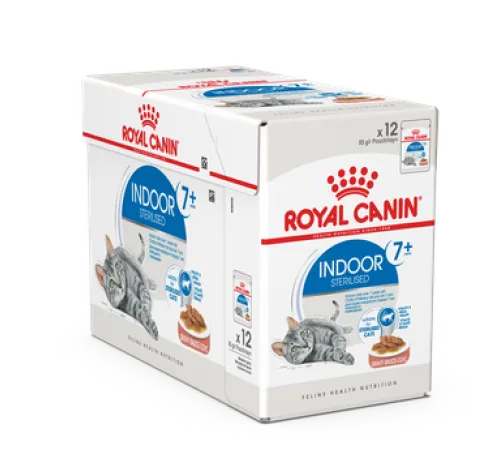Royal Canin Indoor Sterilized 7+ (соус), 85 г