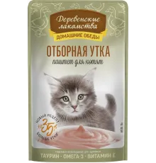 Деревенские лакомства Паштет Отборная утка, 70 г