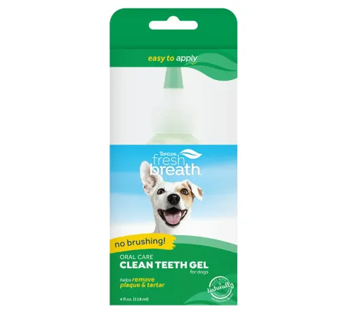 TropiClean Fresh Breath Oral Care Clean Teeth Gel for Dogs, 59 мл