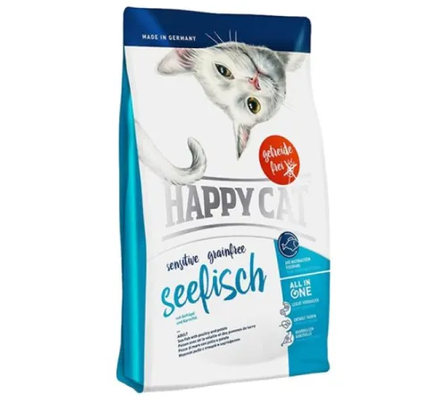 Happy Cat Sensitive Grainfree (Морская рыба) 1,4 кг
