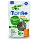 Monge Gift Skin support Хрустящие подушечки с начинкой с треской и алоэ вера, 60 г