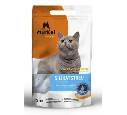 Murkel Наполнитель силикагелевый (Нейтральный), 22 л/10 кг