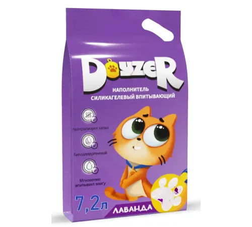 Doyzer Наполнитель силикагелевый (лаванда), 7,2 л