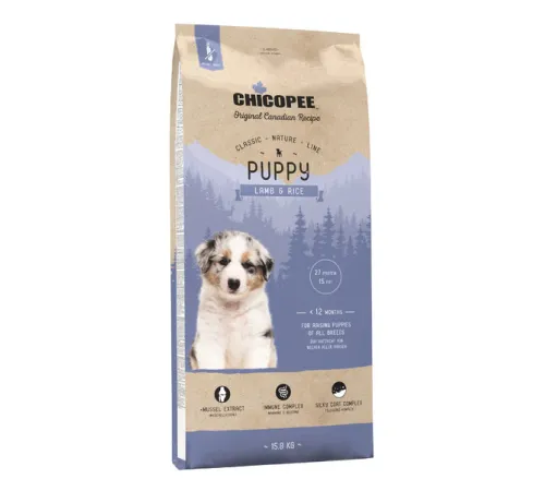 Chicopee CNL Puppy (Ягненок и рис) 15 кг