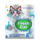 Fresh Cat Комкующийся наполнитель Морской бриз, 6 л