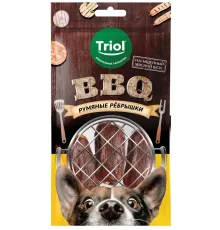 Triol BBQ Лакомство для собак Румяные рёбрышки, 110 г