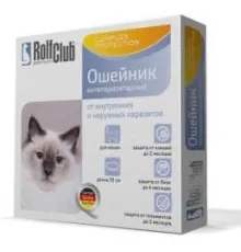 Экопром Ошейник RolfClub для кошек 40 см
