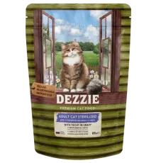 Dezzie Sterilized Cat Форель в соусе, 85 г