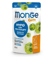 Monge Gift Energy Topping Hypo Cat из микроводорослей, 60 мл