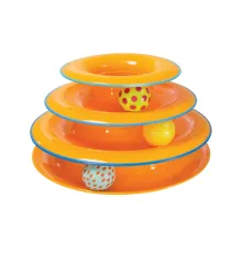 Petstages Игрушка для кошек Трек 3 этажа, 24 см