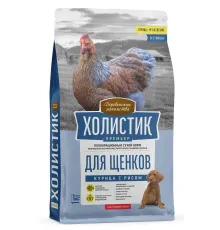 Деревенские лакомства Холистик Премьер для щенков (Курица с рисом), 1 кг срок до 17.06.2026 г