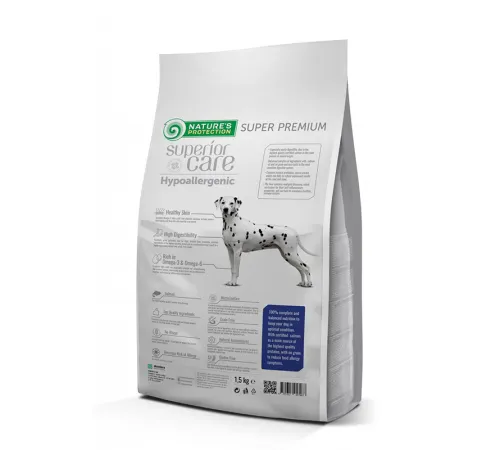 Nature's Protection SC Hypoallergenic Grain Free (Лосось), 1,5 кг