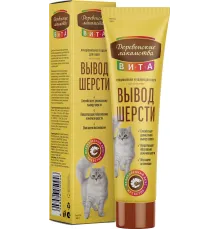 Деревенские лакомства Паста Вита Вывод шерсти со вкусом креветки, 120 г