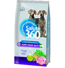 Salute 360 Puppy Medium/Maxi (Утка, овёс), 12 кг