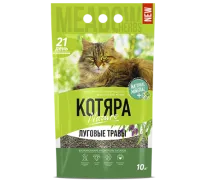 Наполнитель Котяра (Луговые травы), 4,2 кг